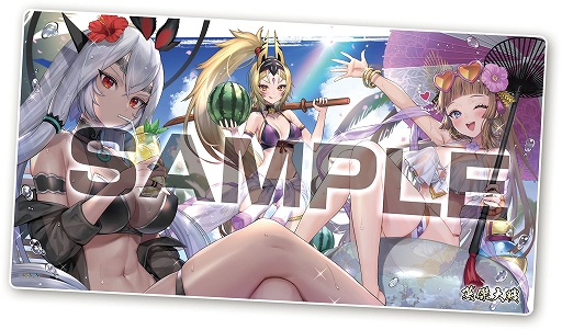 画像ギャラリー No.003のサムネイル画像 / 「英傑大戦 六極の煌剣」，デスクマットや武将カードEX樊姫などが手に入るSPグッズキャンペーン第3弾が8月8日より開催