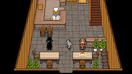 画像ギャラリー No.006のサムネイル画像 / Switch版「くまのレストラン」が本日配信。現世で亡くなった人たちにクマとネコが最後の晩餐をふるまうADVゲーム。サントラも発売