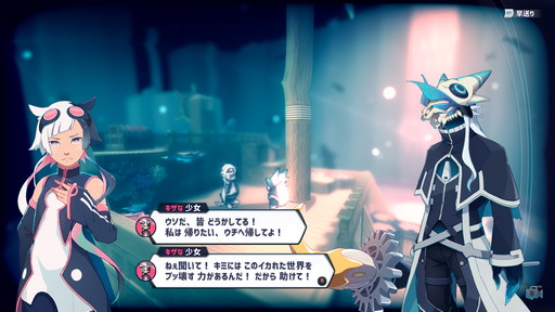 画像ギャラリー No.011のサムネイル画像 / ドット風キャラクターと3D，Live2Dで描かれるRPG「iii:輪れ廻るワンダーランド」の開発が発表