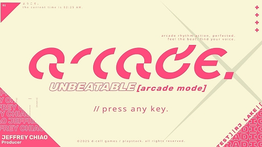 画像ギャラリー No.001のサムネイル画像 / 「UNBEATABLE」，リズムゲームに特化した“アーケードモード”を紹介する最新トレイラーを公開