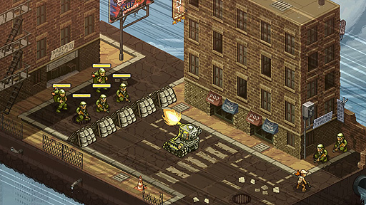 画像ギャラリー No.006のサムネイル画像 / 「メタルスラッグ」モチーフの戦略ゲーム「Metal Slug Tactics」はSteamで配信へ。高いリプレイ性を実現，過去作品のボスも登場予定
