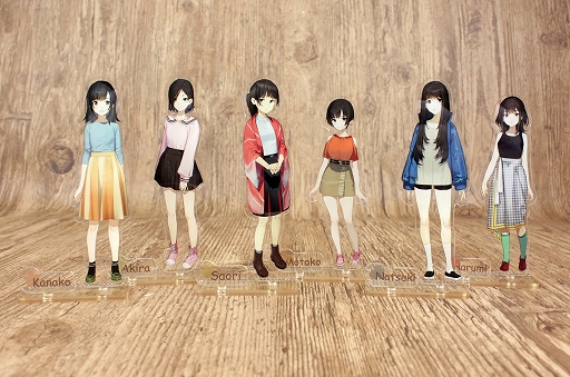 画像ギャラリー No.002のサムネイル画像 / 「こちら、母なる星より」のアクリルフィギュア，リキッドキーホルダーなど新グッズが発売に