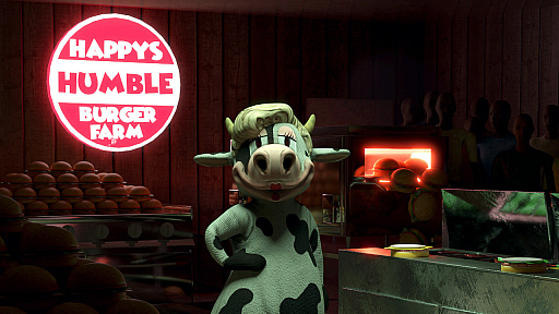 画像ギャラリー No.002のサムネイル画像 / ホラーとレストラン運営シムが合体？　「Happy’s Humble Burger Farm」のリリースが2021年第4四半期に決定