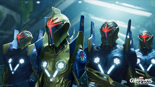 画像ギャラリー No.006のサムネイル画像 / 「Marvel's Guardians of the Galaxy」試遊レポート。5人のガーディアンズの絆が攻略のカギを握る，戦略性の高いプレイフィールが魅力