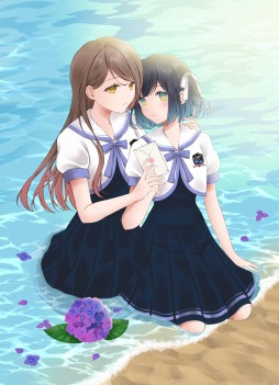 画像ギャラリー No.003のサムネイル画像 / 新作百合ADV「ツユチル・レター〜海と栞に雨音を〜」が2021年初夏に発売。ヒロイン演じる門脇舞以さん＆倉知玲鳳さんへのインタビューが公開