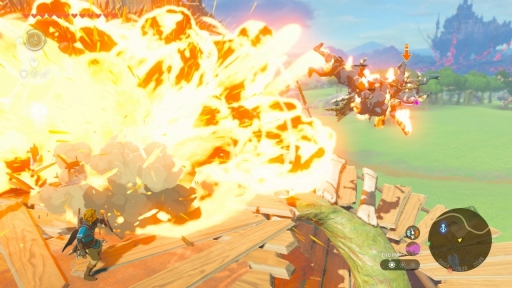 画像ギャラリー No.002のサムネイル画像 / 「ゼルダの伝説　ティアーズ オブ ザ キングダム」の最新ゲームプレイ動画から，リンクの新たな4つの力をチェックしてみた