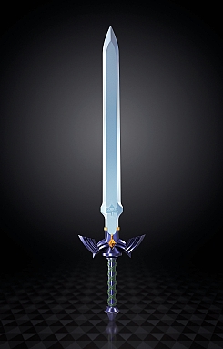 画像ギャラリー No.005のサムネイル画像 / 「ゼルダの伝説」のマスターソードを全長約105cmのサイズで立体化。SEやゼルダのBGMを多数収録し，振動ギミックも内蔵