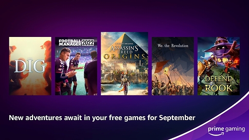 画像ギャラリー No.002のサムネイル画像 / Prime Gaming，「Football Manager 2022」「The Dig」「Defend the Rook」など9月のフリープレイタイトルとゲーム内コンテンツを発表