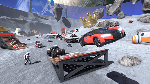 画像ギャラリー No.005のサムネイル画像 / カースタント・ドライブゲーム「クラッシュドライブ3」が，PCやコンシューマ機，スマホに向けてクロスプレイ対応でリリース