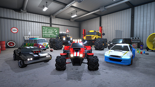 画像ギャラリー No.009のサムネイル画像 / カースタント・ドライブゲーム「クラッシュドライブ3」が，PCやコンシューマ機，スマホに向けてクロスプレイ対応でリリース