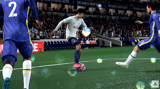 画像ギャラリー No.006のサムネイル画像 / 「FIFA 22」のゲームプレイトレイラーが公開。“HyperMotion”を中心に，ゲームをより本物に近づけるためのテクノロジーを紹介