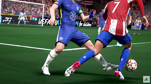 画像ギャラリー No.008のサムネイル画像 / 「FIFA 22」のゲームプレイトレイラーが公開。“HyperMotion”を中心に，ゲームをより本物に近づけるためのテクノロジーを紹介