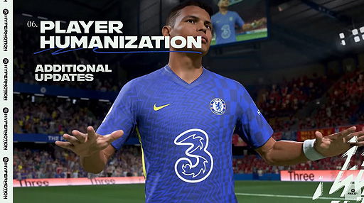 画像ギャラリー No.009のサムネイル画像 / 「FIFA 22」のゲームプレイトレイラーが公開。“HyperMotion”を中心に，ゲームをより本物に近づけるためのテクノロジーを紹介