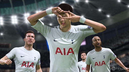 画像ギャラリー No.001のサムネイル画像 / 「FIFA 22」，“発売22日目”を記念して全世界のプレイデータを公開。200か国以上で1日あたり平均8900回，累計21億回におよぶ試合数に