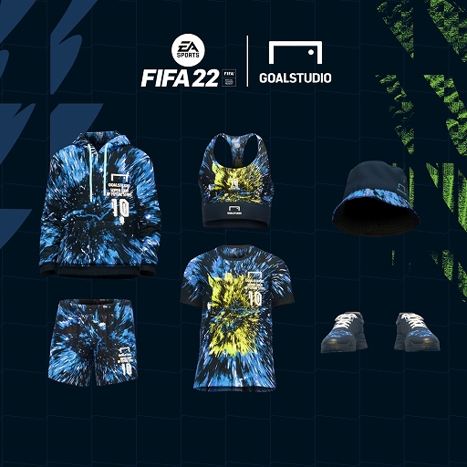 画像ギャラリー No.004のサムネイル画像 / 「FIFA22」×GOALSTUDIO,ゲーム内で使用できるウェアアイテムのコレクションを発表