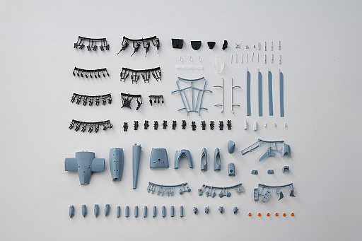 画像ギャラリー No.001のサムネイル画像 / 「究極TIGER」自機・バトルタイガーの1/72カラーレジンキット，一般予約の受付がスタート