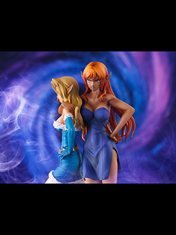 画像ギャラリー No.003のサムネイル画像 / 「遊戯王OCG」，ヂェミナイ・エルフのフィギュアが2024年4月に発売。予約受付を開始。最初期に登場し，活躍した通常モンスターを立体化