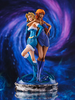 画像ギャラリー No.004のサムネイル画像 / 「遊戯王OCG」，ヂェミナイ・エルフのフィギュアが2024年4月に発売。予約受付を開始。最初期に登場し，活躍した通常モンスターを立体化