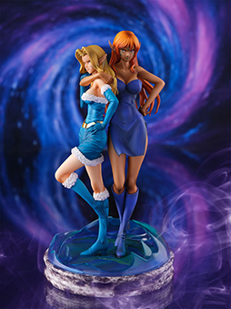 画像ギャラリー No.006のサムネイル画像 / 「遊戯王OCG」，ヂェミナイ・エルフのフィギュアが2024年4月に発売。予約受付を開始。最初期に登場し，活躍した通常モンスターを立体化