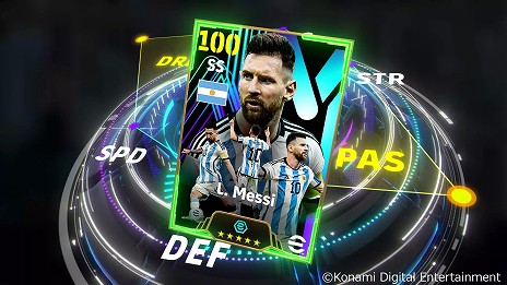 画像ギャラリー No.007のサムネイル画像 / 最新選手データを搭載した「eFootball 2024」が配信開始。アンバサダーにリオネル・メッシ選手が就任