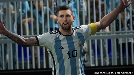 画像ギャラリー No.008のサムネイル画像 / 最新選手データを搭載した「eFootball 2024」が配信開始。アンバサダーにリオネル・メッシ選手が就任