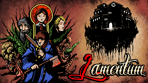 画像ギャラリー No.001のサムネイル画像 / 「Lamentum」のPC(Steam)版が8月31日,Switch版が9月2日に発売。不気味な屋敷を舞台にしたピクセルアートで描かれるサバイバルホラー