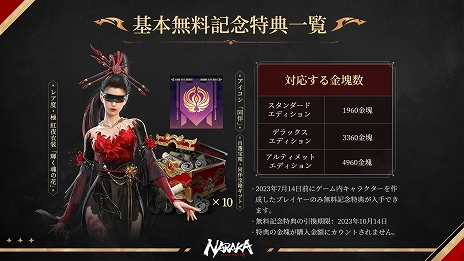 画像ギャラリー No.064のサムネイル画像 / 全プラットフォームで基本プレイが無料に。PS5版のサービスも始まったバトルロイヤル「NARAKA: BLADEPOINT」の魅力をお届け【PR】