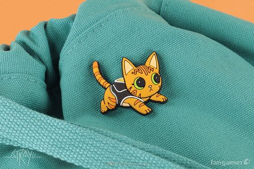 画像ギャラリー No.004のサムネイル画像 / 「Stray」のTシャツ，ピンバッジ，ステッカーセットが新発売。生活を彩ってくれるキュートな猫のアイテムが勢ぞろい