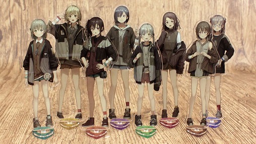 画像ギャラリー No.001のサムネイル画像 / 「アサツグトリ」，アクリルフィギュアやアクリルブロックなどの新グッズを発売