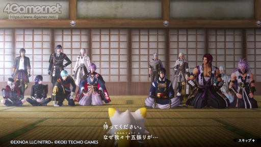 画像ギャラリー No.004のサムネイル画像 / これから始める「刀剣乱舞無双」。新規の審神者（さにわ）も歓迎！　刀剣男士と戦国武将が織りなす，もう1つの歴史絵巻を堪能しよう