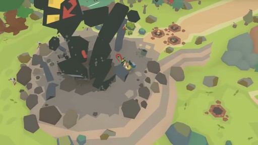 画像ギャラリー No.003のサムネイル画像 / 悪の企業をクマがぶった切るパズルアクション「LumbearJack」，Switch版が2022年内に発売