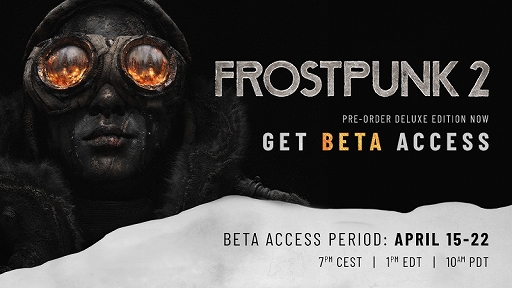 画像ギャラリー No.001のサムネイル画像 / 「Frostpunk 2」，デラックスエディション予約購入者を対象としたベータテストを4月16日から実施
