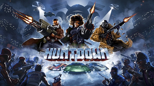 画像ギャラリー No.001のサムネイル画像 / 「Huntdown」PS4/Switch向けパッケージ版が本日発売。1980年代風のグラフィックスや音楽が特徴の2Dアクションゲーム