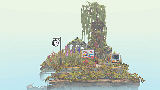 画像ギャラリー No.003のサムネイル画像 / 「Cloud Gardens」,製品版の発売が9月1日に決定。廃墟に種を植えて植物を育て,幻想的な景色を楽しもう