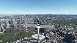 画像ギャラリー No.001のサムネイル画像 / 東京上空を巡る「Microsoft Flight Simulator」のムービーで観光気分！　新連載「ミニシアター4Gamer」