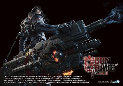 画像ギャラリー No.008のサムネイル画像 / PS4/PS5/XSX版「GUNGRAVE G.O.R.E」，店舗様別予約特典を公開。全店共通の予約特典も