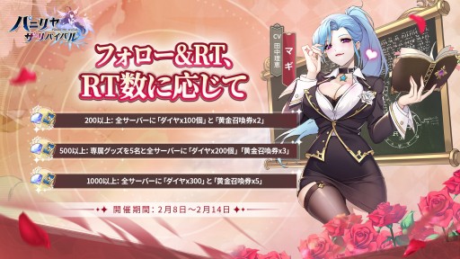 画像ギャラリー No.003のサムネイル画像 / 「パニリヤ・ザ・リバイバル」，SSR英雄などが手に入るバレンタインイベントが本日開始