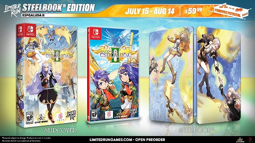 画像ギャラリー No.002のサムネイル画像 / Switch版「エスプガルーダII」の北米パッケージ版が7月16日00：00に予約受付スタート。2種類の限定版と，筐体を再現できるスタンドも発売へ
