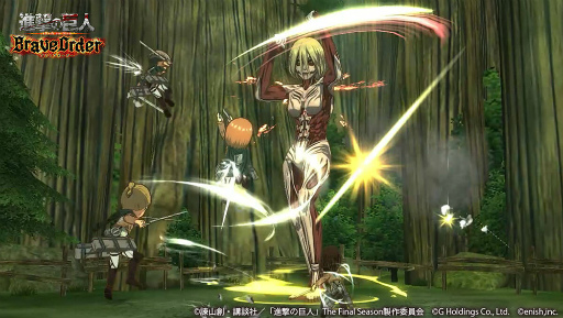 画像ギャラリー No.002のサムネイル画像 / 「進撃の巨人 Brave Order」，リヴァイ班の4人も登場する第57回壁外調査イベントを開催