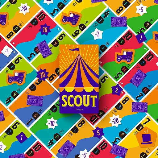 画像ギャラリー No.001のサムネイル画像 / ホードゲーム「SCOUT」の海外版が発表。ゲームマーケット 2021秋では会場限定で発売