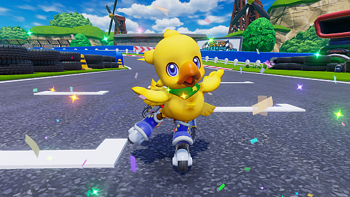 画像ギャラリー No.002のサムネイル画像 / ［TGS 2021］チョコボシリーズ最新作「チョコボGP」プレイレポート。“ドリフト”“魔石”“アビリティ”を駆使してレースを勝ち抜け！