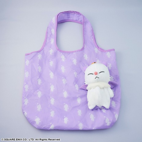 画像ギャラリー No.006のサムネイル画像 / 「FF」シリーズのチョコボとモーグリをモチーフにした“ぬいぐるみエコバック”が2023年3月中旬に発売。予約受付を開始
