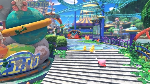 画像ギャラリー No.003のサムネイル画像 / 「星のカービィ　ディスカバリー」が2022年春に発売。シリーズ初の3Dアクション