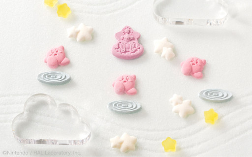 画像ギャラリー No.008のサムネイル画像 / 和菓子「カービィの 夢の泉の星こばこ」，1月28日に発売。“ゆめかわいい”落雁と琥珀糖の詰め合わせ