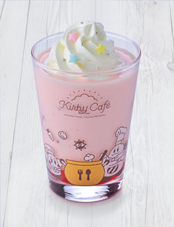 画像ギャラリー No.003のサムネイル画像 / カービィカフェにスパイシーなカレーとイチゴづくしのラッシーが登場。5月21日より期間限定で提供