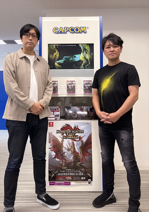 画像ギャラリー No.003のサムネイル画像 / 「モンスターハンターライズ：サンブレイク」メディア合同インタビュー。“盟勇”や“疾駆け”など新要素についてズバリ聞いた