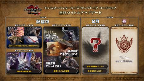 画像ギャラリー No.003のサムネイル画像 / 「モンスターハンターライズ：サンブレイク」無料アップデート第4弾は2023年2月に。復活古龍種モンスター，強化個体モンスター登場
