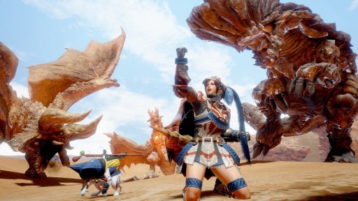 画像ギャラリー No.001のサムネイル画像 / 「モンスターハンターライズ：サンブレイク」のイベントクエスト「砂から角が生えてるよ」と「烈禍襲来：乱れ舞う六花」が配信開始