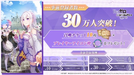 画像ギャラリー No.003のサムネイル画像 / 「Re:ゼロから始める異世界生活 INFINITY」正式サービス開始。声優陣のサイン色紙などが当たる“リリース記念キャンペーン”を実施