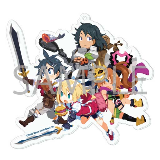 画像ギャラリー No.003のサムネイル画像 / 「屍喰らいの冒険メシ」，アクリルフィギュアなどキュートなイラストを惜しみなく使用したグッズを発売